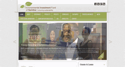 Desktop Screenshot of eifnamibia.com