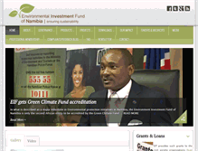 Tablet Screenshot of eifnamibia.com